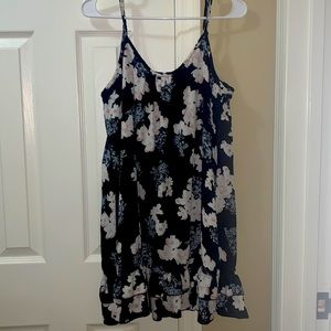 Wet Seal Floral Black Dress